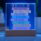 It's okay to make mistakes Plaque