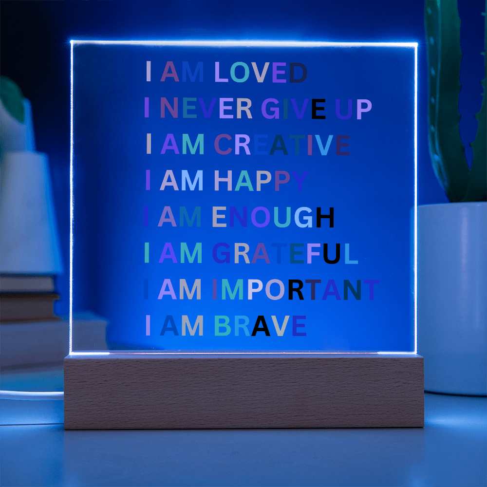 Affirmation Plaque