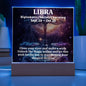 [Almost Sold Out] Libra Acrylic Square Plaque