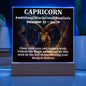 [Almost Sold Out] Capricorn Acrylic Square Plaque