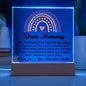 [Almost Sold Out] Dear Mommy - From Rainbow Baby - Acrylic Plaque