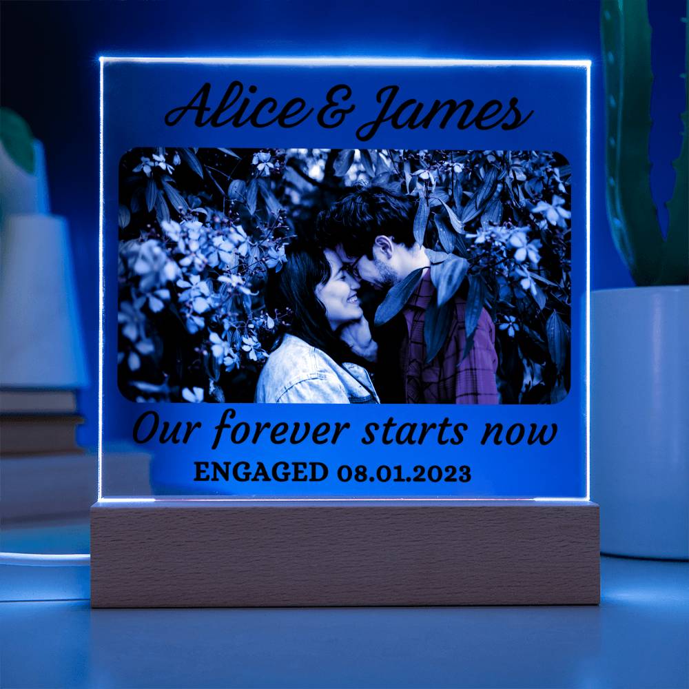 [Almost Sold Out] Personalized Engagement Acrylic Square