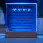 [Almost Sold Out] Words of Wisdom - Acrylic Square Plaque