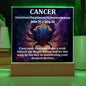 [Almost Sold Out] Cancer Acrylic Square Plaque