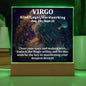 [Almost Sold Out] Virgo Acrylic Square Plaque