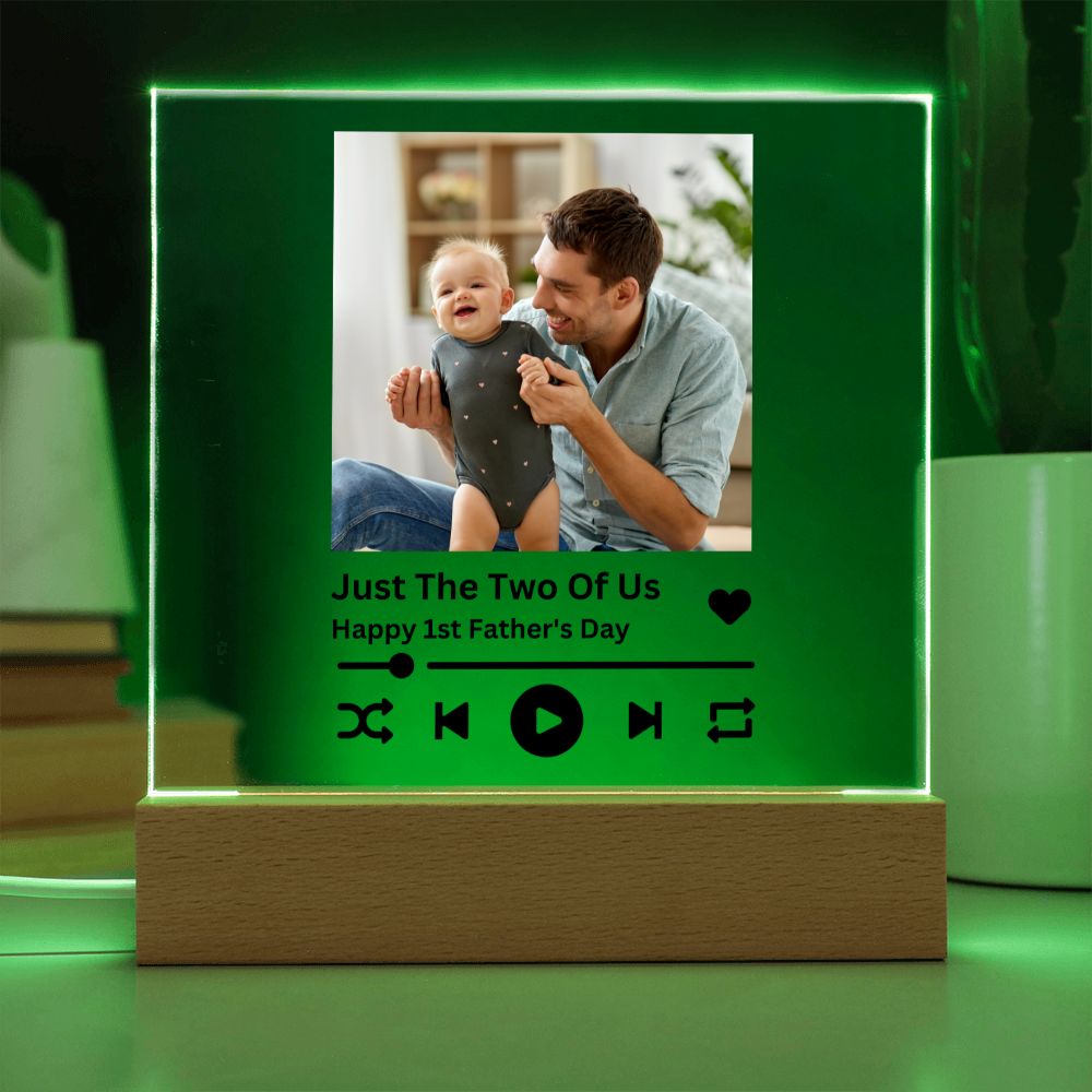 [Almost Sold Out] Personalized 1st Father's Day Acrylic Plaque