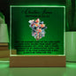 [Almost Sold Out] Personalized Baptism Acrylic Plaque From Godmother