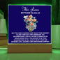 [Almost Sold Out] Personalized Baptism Acrylic Plaque From Grandmother