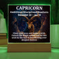 [Almost Sold Out] Capricorn Acrylic Square Plaque