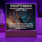 [Almost Sold Out] Sagittarius Acrylic Square Plaque