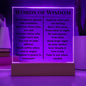 [Almost Sold Out] Words Of Wisdom Acrylic Plaque
