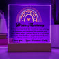 [Almost Sold Out] Dear Mommy - From Rainbow Baby - Acrylic Plaque