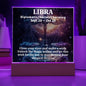 [Almost Sold Out] Libra Acrylic Square Plaque