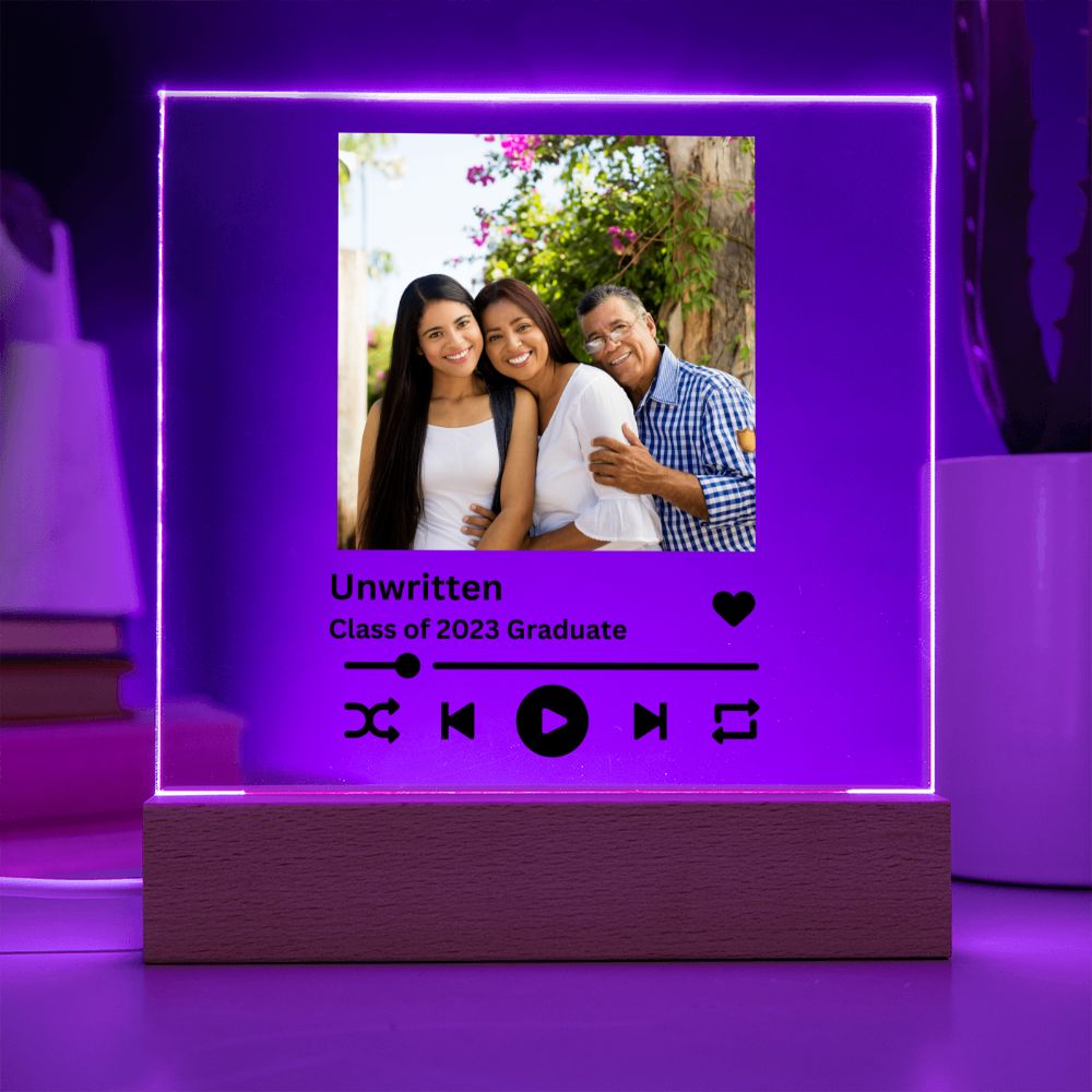 [Almost Sold Out] Personalized Class of 2023 Music Acrylic Plaque