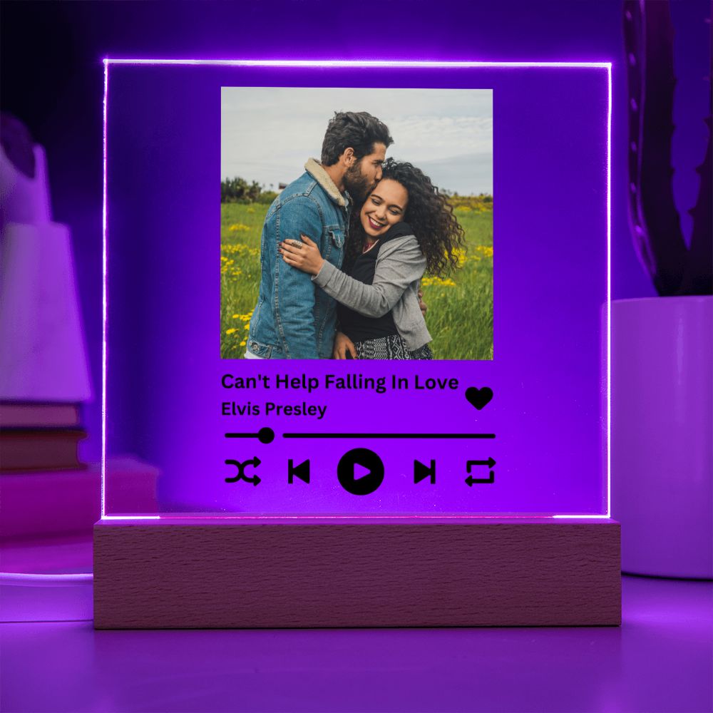 [Almost Sold Out] Personalized Couple Acrylic Plaque