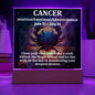 [Almost Sold Out] Cancer Acrylic Square Plaque
