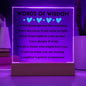 [Almost Sold Out] Words of Wisdom - Acrylic Square Plaque