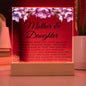 Almost Sold Out - Mother & Daughter - Acrylic Plaque with Stand