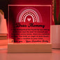 [Almost Sold Out] Dear Mommy - From Rainbow Baby - Acrylic Plaque
