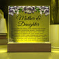Almost Sold Out - Mother & Daughter - Acrylic Plaque with Stand