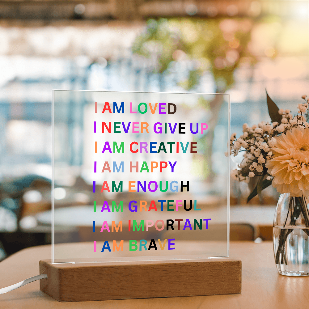 Affirmation Plaque