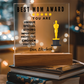 Best Mom Award Acrylic Plaque with Stand