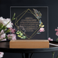 Ayatul Kursi Floral Plaque