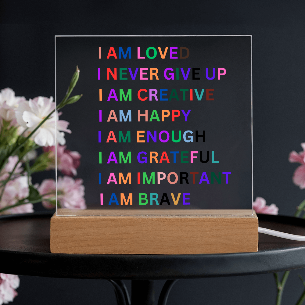 Affirmation Plaque