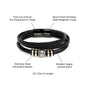 Almost Sold Out - You Mean The World To Me - Leather Bracelet