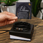 [Almost Sold Out] Eid Mubarak Gift Set - Engraved Leather Bracelet