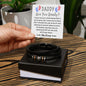 [Almost Sold Out] Daddy, Are You Ready - Vegan Leather Mens Bracelet