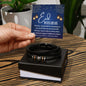 [Almost Sold Out] Eid Mubarak Gift Set - Engraved Leather Bracelet