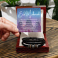 [Almost Sold Out] Eid Mubarak Gift Set - Engraved Leather Bracelet