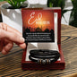 [Almost Sold Out] Eid Mubarak Gift Set - Engraved Leather Bracelet