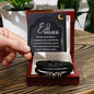 [Almost Sold Out] Eid Mubarak Gift Set - Engraved Leather Bracelet