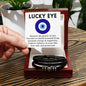 [Almost Sold Out] Lucky Eye Vegan Leather Bracelet