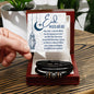 [Almost Sold Out] Eid Mubarak Gift Set - Engraved Leather Bracelet