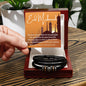 [Almost Sold Out] Eid Mubarak Gift - Engraved Leather Bracelet