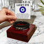 [Almost Sold Out] Lucky Eye Vegan Leather Bracelet