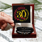 [Almost Sold Out] 30th Birthday Gift - Love You Forever Bracelet