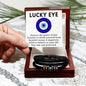 [Almost Sold Out] Lucky Eye Vegan Leather Bracelet