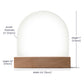 Floral Rainbow Kids Night Light Acrylic Dome Plaque