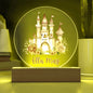 Personalized Castle Printed Acrylic Circle Plaque