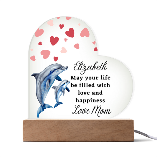 Animals Acrylic Plaque Night Light