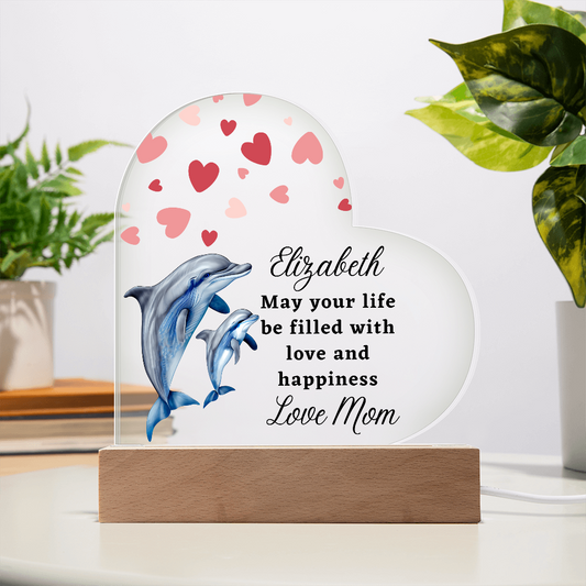 Animals Acrylic Plaque Night Light
