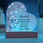 Animals Acrylic Plaque Night Light