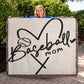 Almost Sold Out - Baseball Mom Heirloom Woven Blanket