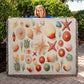 Fossil Trilobite Paleontology Heirloom Woven Blanket