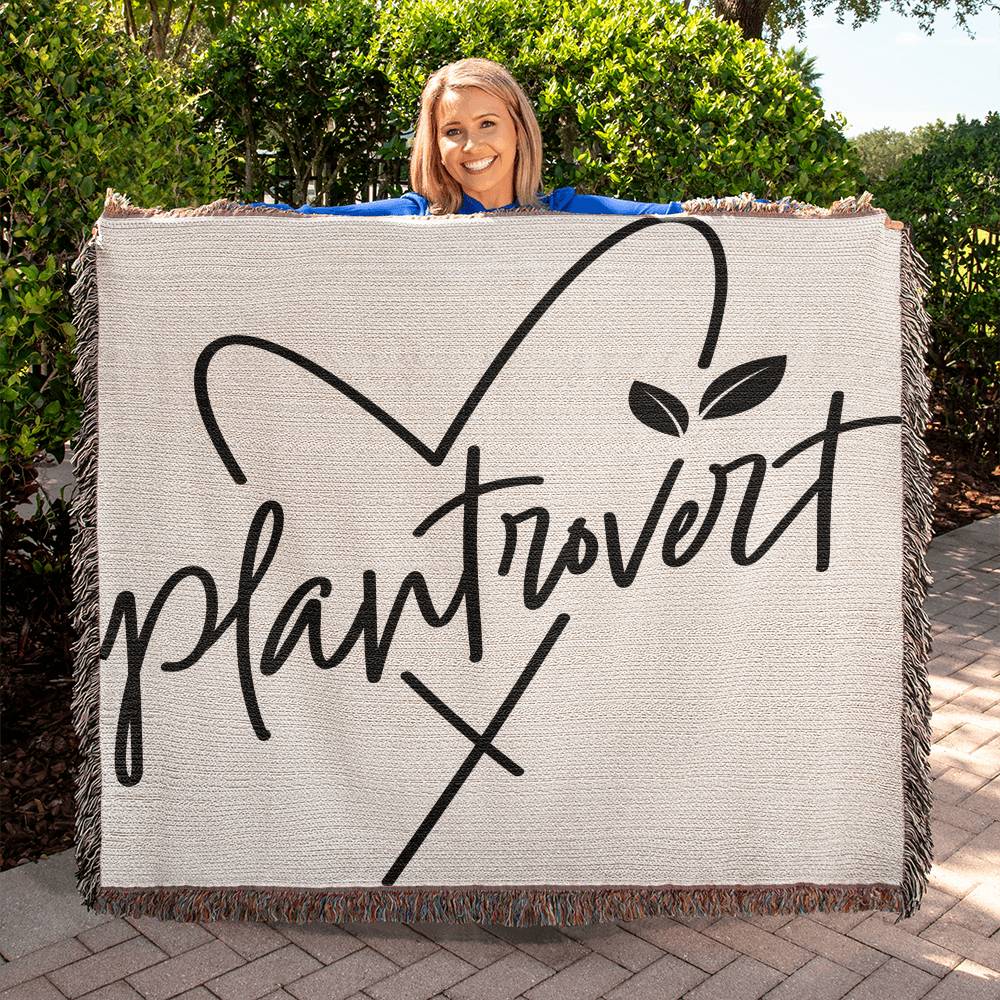 Almost Sold Out - Plantrovert Heirloom Woven Blanket