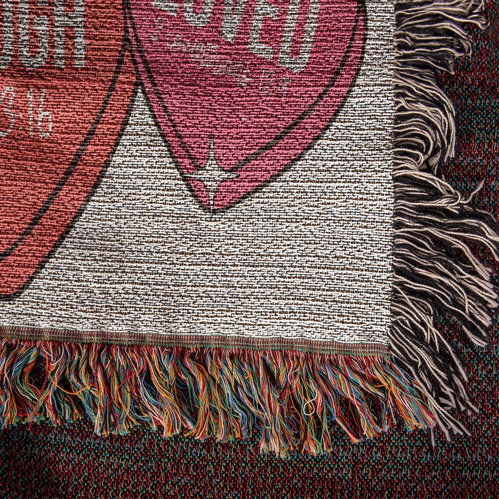 Almost Sold Out - God Says You Are Heirloom Woven Blanket